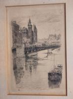 Etsen Rotterdam, Antiek en Kunst, Kunst | Etsen en Gravures, Ophalen of Verzenden