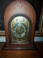 Antieke Junghans westminster chime schoorsteenmantelklok, Antiek en Kunst, Antiek | Klokken, Ophalen