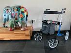 Mobilex Panda Comfort lichtgewicht rollator, Ophalen, Lichtgewicht, Zo goed als nieuw