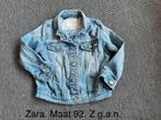 Zara spijker jasje. Maat 92, Kinderen en Baby's, Kinderkleding | Maat 92, Jongen of Meisje, Ophalen of Verzenden, Zo goed als nieuw