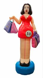 Te koop mooie nieuwe sarah shopping woman 3,40 meter, Ophalen of Verzenden, Nieuw, Verjaardag