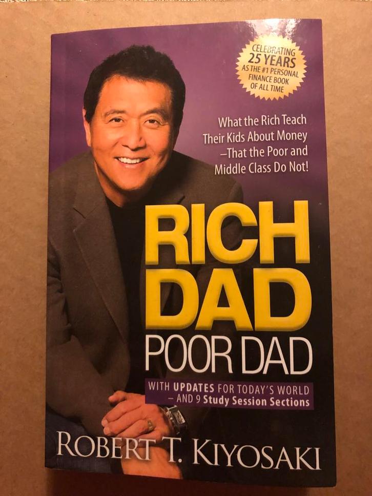 Amerikaans boek: Rich Dad Poor Dad - Robert Kiyosaki, Boeken, Economie, Management en Marketing, Zo goed als nieuw, Geld en Beleggen