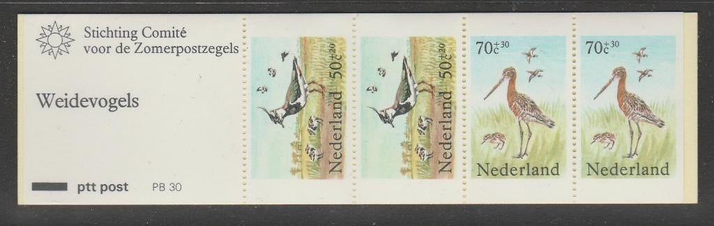 Nederland - PB30 - Zomerzegels, weidevogels - pf, Postzegels en Munten, Postzegels | Nederland, Verzenden, Na 1940, Postfris