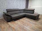GRATIS BEZORGEN | Mooi Antraciet Hoekbank, Info@banxtel.nl, 3194DC, Gebruikt, Hoekbank