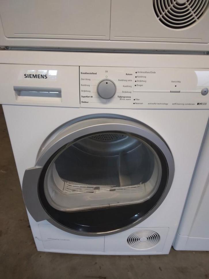 Warmtepomp droger Siemens, Witgoed en Apparatuur, Wasdrogers, Gebruikt, Overige typen, 6 tot 8 kg, 85 tot 90 cm, Ophalen of Verzenden
