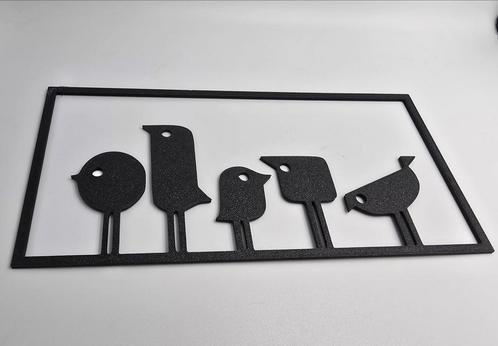 Decoratiebord met vogeltjes, Huis en Inrichting, Woonaccessoires | Wanddecoraties, Zo goed als nieuw, Ophalen of Verzenden