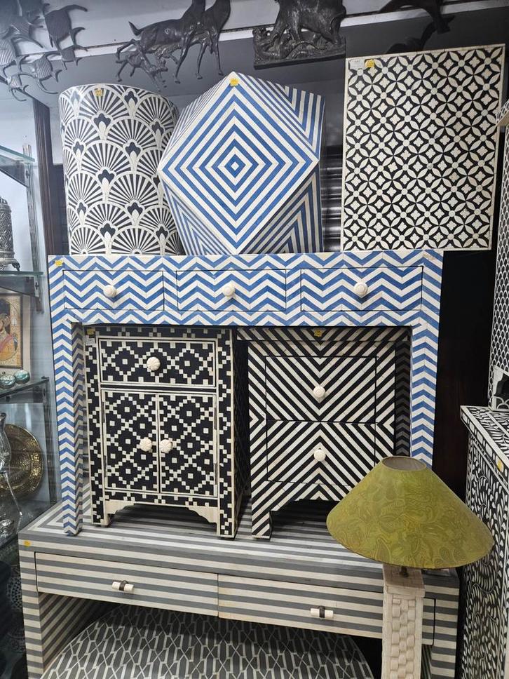 Indiase Kameel Bone Meubels, Huis en Inrichting, Lampen | Hanglampen, Nieuw, 50 tot 75 cm, Overige materialen, Ophalen of Verzenden