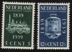 325 - 26  ONGEBRUIKT ( 100 jaar spoorwegen 1939 ), Postzegels en Munten, Postzegels | Nederland, Verzenden, T/m 1940, Postfris