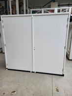 hardhout garagedeur afm br 250 x h 230 kunststof onderdorpel, Doe-het-zelf en Verbouw, Kozijnen en Schuifpuien, Deurkozijn, 225 cm of meer