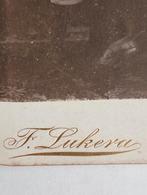 Oude CDV Kabinetfoto - ca. 1900 Amsterdam F.Lukera, Verzamelen, Ophalen of Verzenden, Voor 1940, Gebruikt, Kind