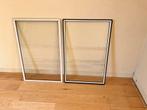 2 voorzetramen, Ophalen, Gevelraam of Ruit, Gebruikt, Minder dan 80 cm