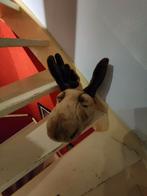 Bibib stoffen eland hoofd, Ophalen of Verzenden, Zo goed als nieuw, Wanddecoratie