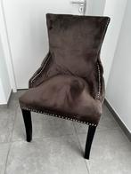 Richmond stoelen eetfauteuils fauteuils stone zwart grijs 6x, Huis en Inrichting, Stoelen, Vijf, Zes of meer stoelen, Grijs, Gebruikt