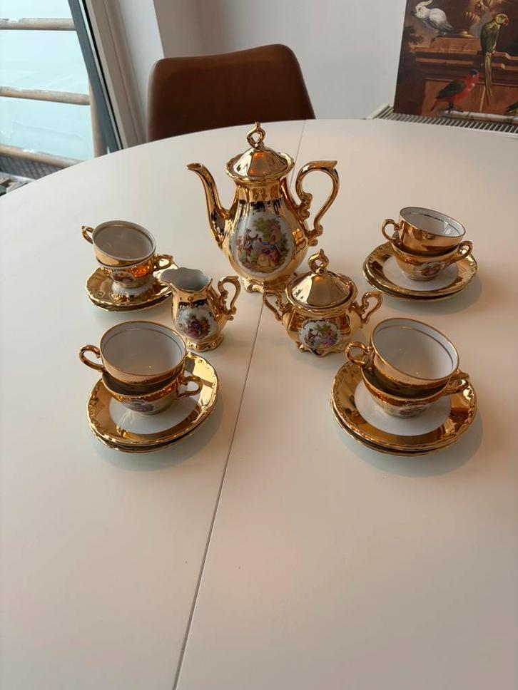 Wisau Bavaria theeservies, Antiek en Kunst, Antiek | Servies compleet, Ophalen