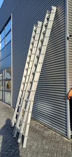 Te koop , 2x Dirks Ladders - 2x14 Sports - Gebruikt, Ophalen, Gebruikt, Ladder, Opvouwbaar of Inschuifbaar