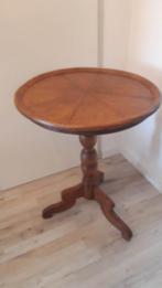 Ronde 3-poot tafel met draaibaar(!!) blad. Pl.m. 1860., Ophalen