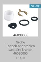 Grohe Toebeh.onderdelen sanitaire kranen 46090000, Ophalen of Verzenden, Nieuw, Kraan