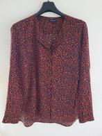 Blouse Selected Femme - blauw / oranje - Large, Ophalen of Verzenden, Zo goed als nieuw, Maat 42/44 (L), Blauw