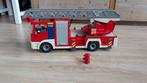Playmobil brandweerauto incompleet, Ophalen of Verzenden, Gebruikt