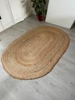 Jute ovalen vloerkleed naturel, Ophalen, 100 tot 150 cm, Zo goed als nieuw, 150 tot 200 cm