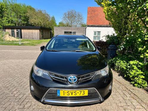 Toyota Auris 1.8 Hybrid Touring Sports CVT 2014 Zwart, Auto's, Toyota, Particulier, Auris, ABS, Airbags, Airconditioning, Bluetooth