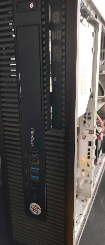 HP EliteDesk 800 G1, Computers en Software, Desktop Pc's, Zo goed als nieuw, 3 tot 4 Ghz, SSD, 16 GB, Met videokaart, Ophalen of Verzenden