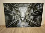 Glasschilderij industrieel 80x120cm, Ophalen