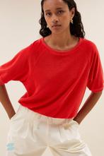 Neva slub top poppy red by bar M, Ophalen of Verzenden, Zo goed als nieuw, Korte mouw, Rood