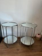 Salontafels, 50 tot 100 cm, Rond, Ophalen of Verzenden, Zo goed als nieuw