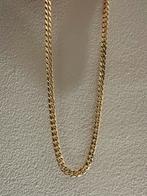 Prachtige 14k gouden Miami cubaan link ketting 75 cm, Sieraden, Tassen en Uiterlijk, Kettingen, Ophalen of Verzenden