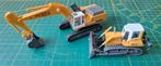 2 x Liebherr herpa 1:87 bouw voertuigen, Ophalen of Verzenden, Zo goed als nieuw, Hijskraan, Tractor of Landbouw, Herpa