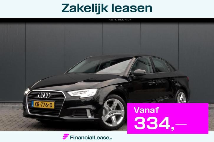 Audi A3 Limousine 1.5 TFSI CoD Design Pro Line Plus | AFNEEM, Auto's, Audi, Bedrijf, Lease, Financial lease, A3, 4x4, ABS, Achteruitrijcamera