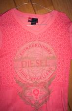 DIESEL t- shirt roze met goud maat S, Maat 38/40 (M), Ophalen of Verzenden, Zo goed als nieuw, Diesel