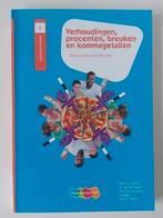 Verhoudingen, procenten, breuken en komma.. - 9789006955378, Ophalen of Verzenden, Zo goed als nieuw, HBO, Jos van den Bergh; Ortwin Hutten; Marc van Zanten; Petra van ...