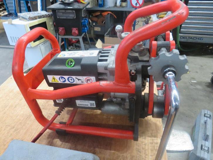 Ridgid 55093 Model B-500 Draagbare afschuinmachine buizen, Doe-het-zelf en Verbouw, Gereedschap | Handgereedschap, Gebruikt, Ophalen of Verzenden