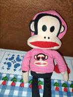 Paul Frank aap knuffel 30 cm met roze hoodie, Ophalen of Verzenden, Overige typen