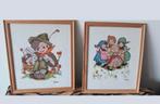 Geborduurd schilderij Hummel, Hobby en Vrije tijd, Borduren en Borduurmachines, Ophalen of Verzenden, Zo goed als nieuw, Overige typen