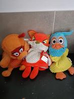 Meneer de Uil en vriendjes knuffels, Kinderen en Baby's, Speelgoed | Knuffels en Pluche, Ophalen, Zo goed als nieuw, Overige typen