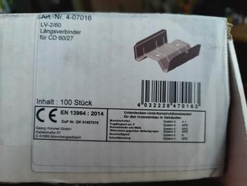 metal stud kruisverbinders en koppelstukken  beschikbaar voor biedingen