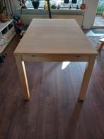 Uitschuiftafel ikea, Ophalen, Gebruikt, Rechthoekig, 50 tot 100 cm