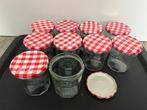 Voorraadpot/ bewaarpot: BonneMaman glazen jampotten 300 ml, Ophalen, Zo goed als nieuw