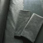 2 lappen plakvlies a 100 x 90 cm,  zwart strijkvlieseline, Ophalen of Verzenden, Nieuw, Overige typen