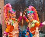 Foam pruiken, Ophalen of Verzenden, Gedragen, Carnaval, Accessoires