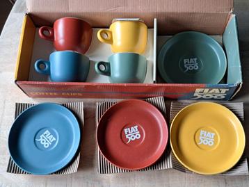 Vintage Fiat 500 Espresso Set beschikbaar voor biedingen