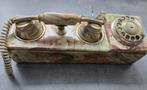 Te koop vintage marmeren telefoon, Antiek en Kunst, Ophalen of Verzenden