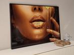 Showroom uitverkoop - PTMD Melani Glass schilderij vrouw, Ophalen, Nieuw, Schilderij, 100 tot 125 cm