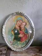 Religieus prent/schilderij, Ophalen of Verzenden, Gebruikt, Kaart of Prent