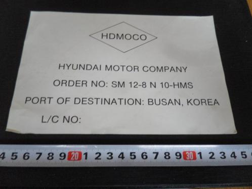 sticker HDMOCO Hyundai Motor Company, Verzamelen, Stickers, Zo goed als nieuw, Bedrijf of Vereniging, Ophalen