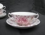 Johnson Brothers ROSE CHINTZ Soepkop en schotels, Ophalen of Verzenden, Zo goed als nieuw, Overige stijlen, Kop(pen) en/of Schotel(s)