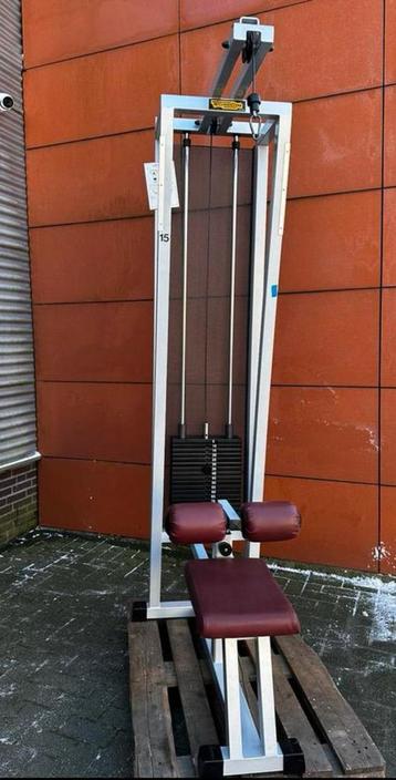 Technogym Lat pulley met 90kg Steekgewichten  beschikbaar voor biedingen